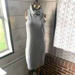 Banana Republic RIBBED turtleneck, sleeveless dress.SIZE M, gently used